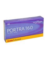 Kodak Portra 160 Color Negative Film - 120 Roll Film - 5 Pack