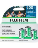 FUJIFILM 400 Color Negative Film 36 Exposure - 3 Pack