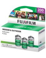 Fujifilm Fujicolor 200 Color Negative Film - 35mm Roll Film - 36 Exp - 3 Pack