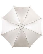 Westcott 43" Collapsible Umbrella  White Satin