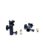 LumoPro LP633 Compact Umbrella Swivel w/ Variable Cold Shoe