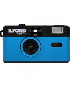 Ilford Sprite 35 II Film Camera - Black & Blue