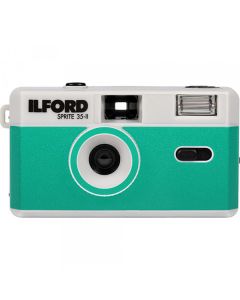 Ilford Sprite 35 II Film Camera - Silver & Teal