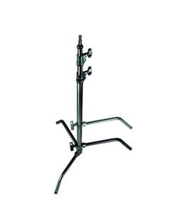 Avenger 30"C-Stand 25(99.6") Sliding Leg Black Steel, 2 Risers