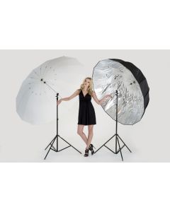 Lastolite Mega Umbrella Kit with Translucent and Silver Covers