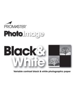 PROMASTER PhotoImage Black and White Photographic Paper - 8 x 10'' Glossy - 25 S