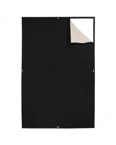 Westcott Scrim Jim Cine 4'X6' Unbleached Muslin Black Fabric