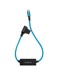 Kondor Blue 16" D-Tap to USB-C Power Delivery Cable For Mirrorless Cameras