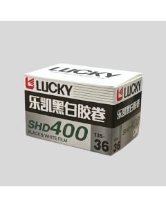 Lucky Luckypan SHD 400 Black & White Negative Film - 35mm Roll Film, 36 Exp.