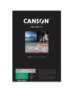 Canon Infinity Aquarelle Rag Inkjet Paper - 310 gsm, 13x19" 25 Sheets