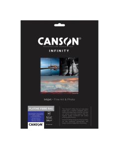 Canson Infinity Platine Fibre Rag Inkjet Paper - 8.5x11", 10 Sheets