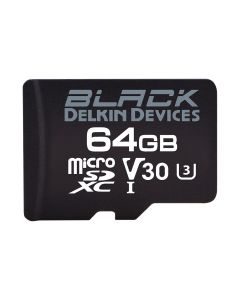 Delkin BLACK 64GB MicroSD UHS-I (U3/V30) Memory Card