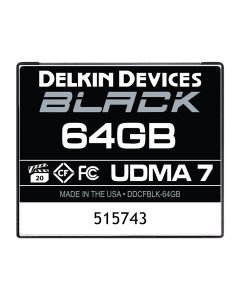 Delkin BLACK 64GB CompactFlash UMDA 7 Memory Card