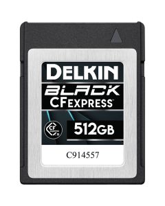 Delkin Black 512GB CFExpress Type B Memory Card