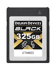 Delkin 325GB Black CFexpress Type B 4.0 Memory Card