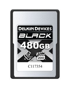 Delkin 480GB Black CFexpress Type A Memory Card
