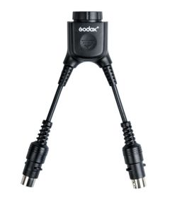 Godox DB-02 2 to 1 Y-type Portable Power Pack Converter Cable