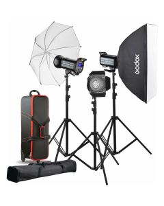Godox QS400II 3 Light Studio Flash Kit