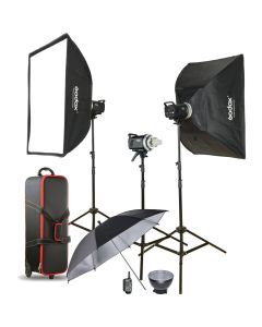 Godox MS200 Compact Studio Flash 3 Light Kit