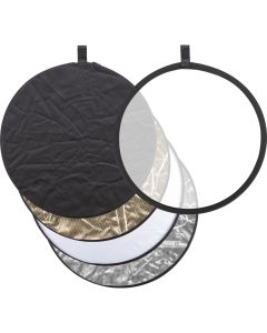 Godox 24" Black Silver Collapsible 5-In-1 Reflector Disc