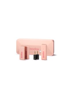 Godox MoveLink Mini UC 2.4GHz Wireless Microphone System Kit 2 - Pink