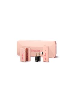 Godox MoveLink Mini LT 2.4GHz Wireless Microphone System Kit 2 - Pink