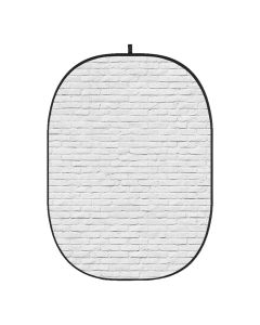 Godox CBA-WB0002 Collapsible Backdrop - White Brick Wall