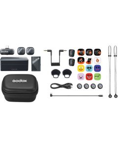 Godox Cube-C Wireless Microphone System Combo Kit 2