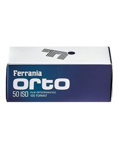Ferrania Orto 50 Black & White Negative Film - 120 Roll