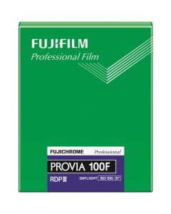 Fujifilm Provia 100F Pro RDP-III Color Transparency Film  - 4x5" - 20 Sheets