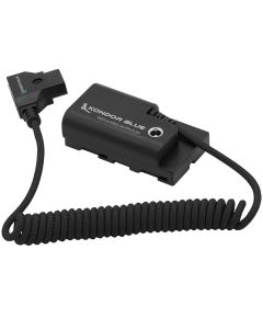 Kondor Blue D-Tap to Sony L-Series NPF Dummy Battery Cable - Black