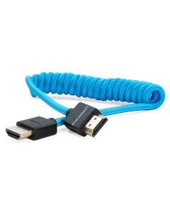 Kondor Blue Full HDMI Cable for On-Camera Monitors 12"-24" Braided Coiled
