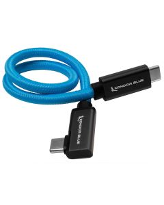 Kondor Blue USB C to USB C Cable for SSD Recording & Charging - 8K Data & Power
