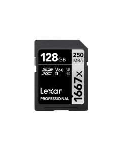 Lexar 128GB Professional 1667x SDXC UHS-II Memory Card