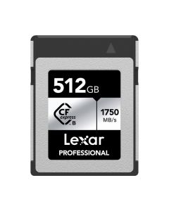 Lexar 512GB Professional Silver Series CFexpress Type B Memory Card