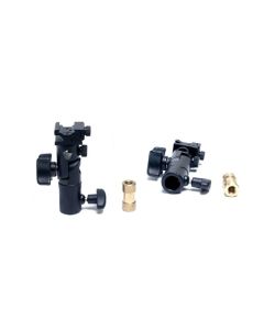 LumoPro LP633 Compact Umbrella Swivel w/ Variable Cold Shoe