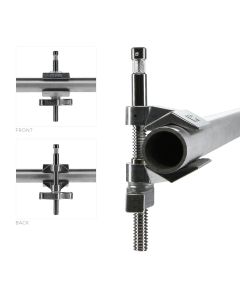 Matthews Matthellini Clamp with 3" Center Jaw - Silver