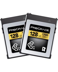 ProGrade Digital 128GB CFexpress Type B Gold  2.0 Memory Card - 2 Pack