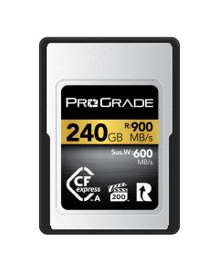 ProGrade Digital 240GB CFexpress Type A Gold 2.0 Memory Card