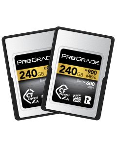 ProGrade Digital 240GB CFexpress Type A Gold 2.0 Memory Card - 2 Pack