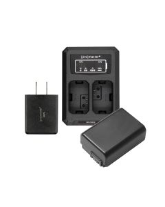 ProMaster Battery & Charger Kit for Sony NP-FW50