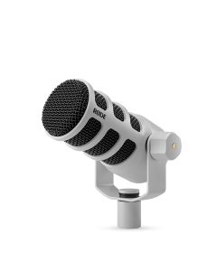 RODE PodMic USB Versatile Dynamic Broadcast Microphone - White