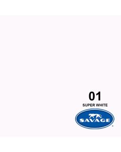 Savage Widetone Seamless Background Paper - #1 Super White 86" x 12yds