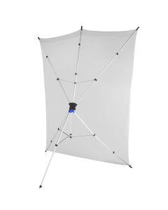 Savage Backdrop Travel Kit - 5' x 7' - White