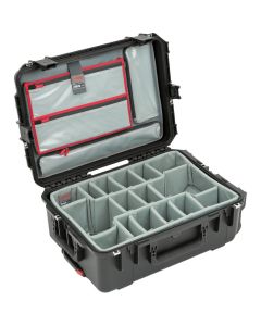 SKB iSeries 2215-8 Case with Think Tank Designed Dividers and Lid Organizer