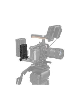SmallRig V Mount Battery Adapter Plate (Basic Version) with Dual Rod Clamp