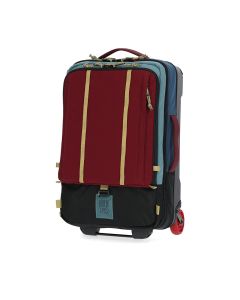 Topo Designs Global Travel Bag Roller - Dark Denim/Burgundy