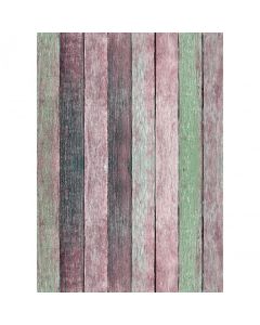 Westcott X-Drop 5' x 7' Rose Pastels Rustic Wood Backdrop