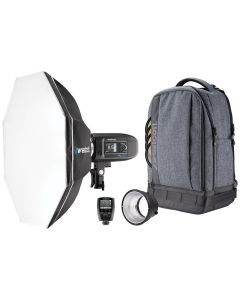 Westcott FJ400 Strobe 1-Light Backpack Kit with FJ-X2m and Rapid Box Switch