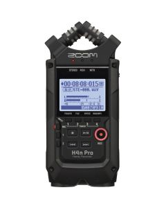 Zoom H4n Pro Handy Recorder - All Black